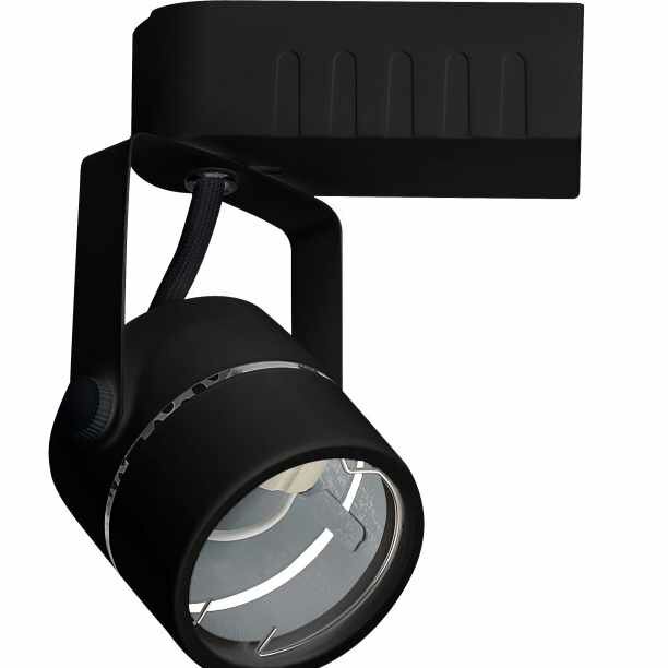 фото Светильник трековый Horoz Цилиндр 1х50 Вт GU10 черный