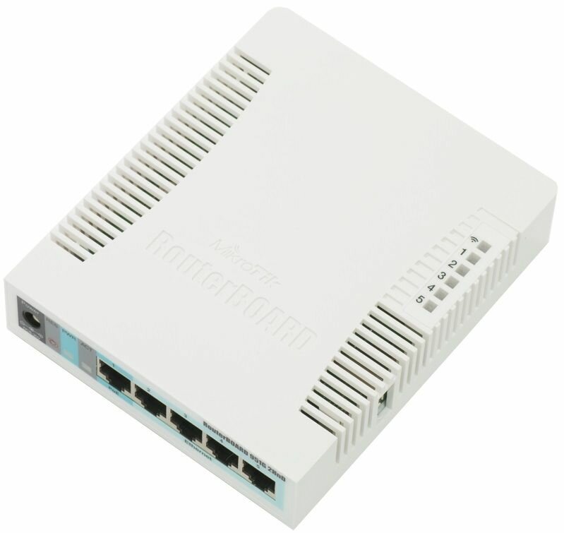 Роутер MikroTik RB951G-2HND 10/100/1000BASE-TX белый