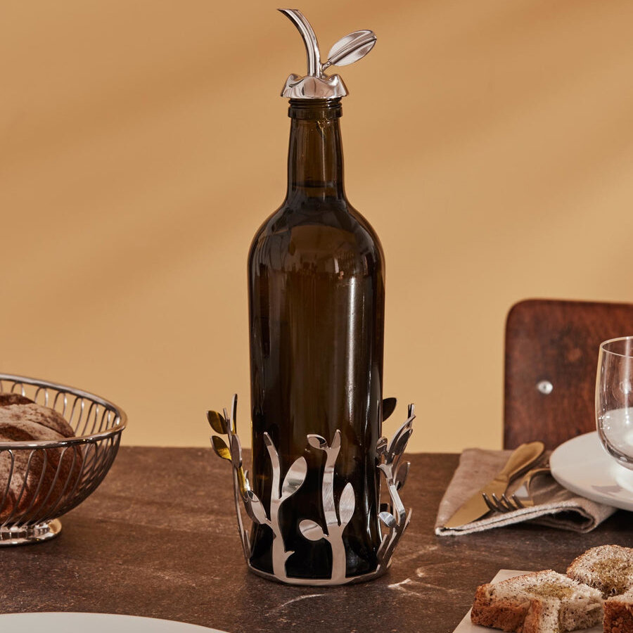 Пробка для оливкового масла со стеклянным тестером ALESSI Fior d'olio, MSA32 - фотография № 5