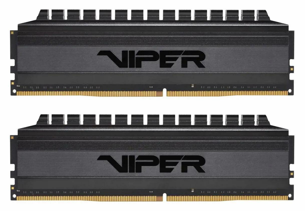 Оперативная память Patriot DDR4 16GB 4133Mhz Viper 4 Blackout