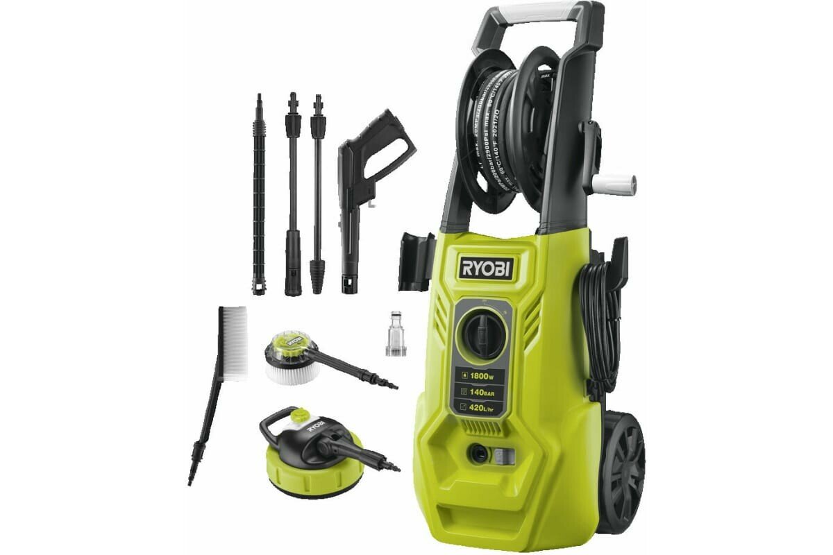 Мойка высокого давления Ryobi RY140PWA-P (5133005423)