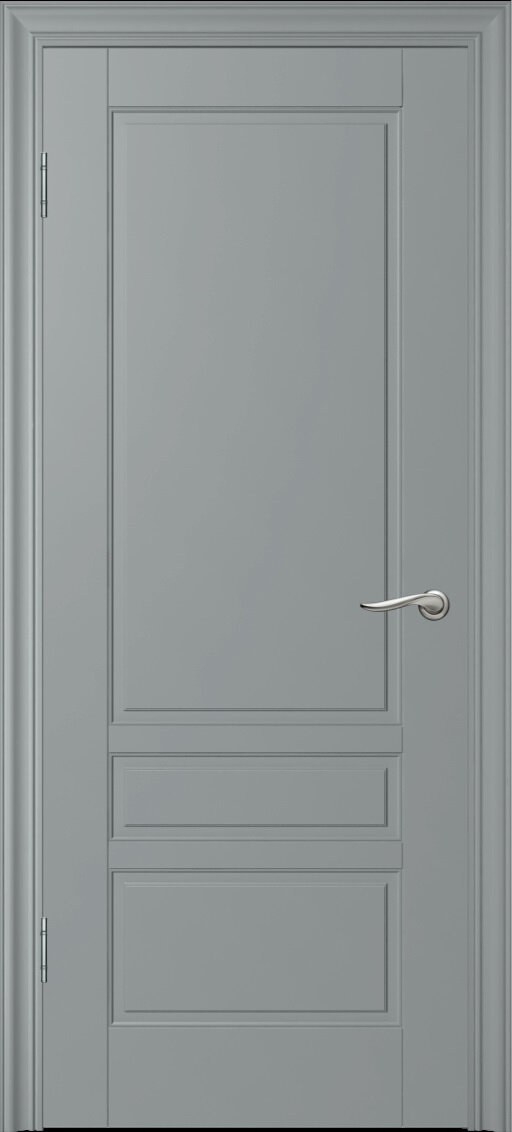 фото Межкомнатная дверь Wanmark Скай 3 ПГ эмаль серая