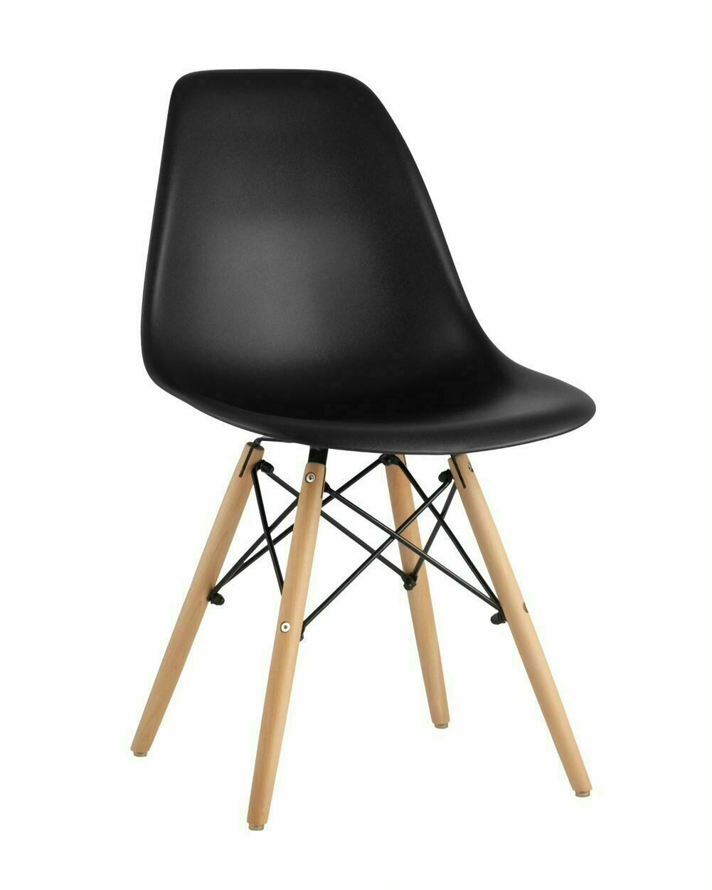 Комплект стульев STOOL GROUP Style DSW, массив дерева, 4 шт., цвет: белый Hoff - фото №1