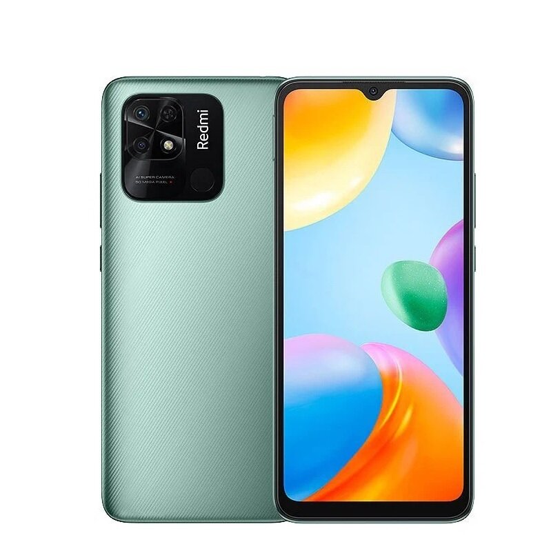 Смартфон Xiaomi Redmi 10C NFC 4/128 ГБ RU,mint green (RU)