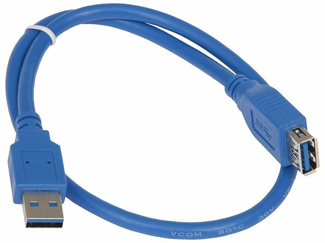 Удлинитель VCOM Удлинитель USB3.0 VCOM VUS7065 (0.5м) (ret)