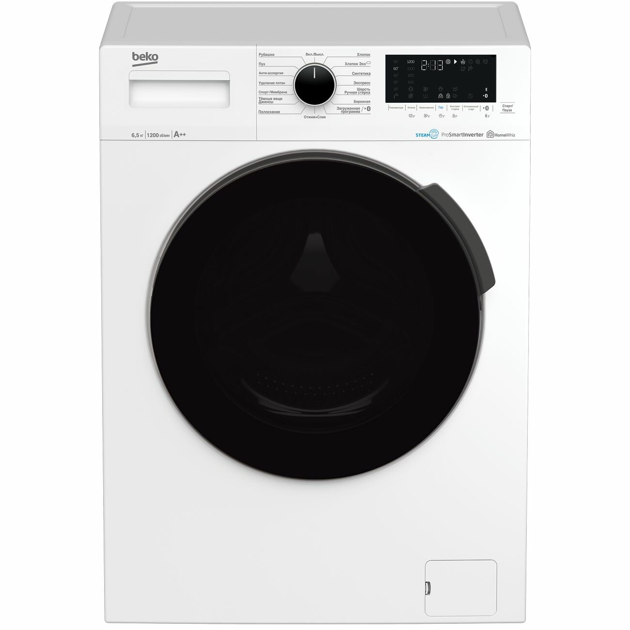 Стиральная машина узкая Beko WSPE6H612W