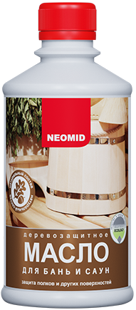 Масло деревозащитное для бань и саун Neomid (05л)