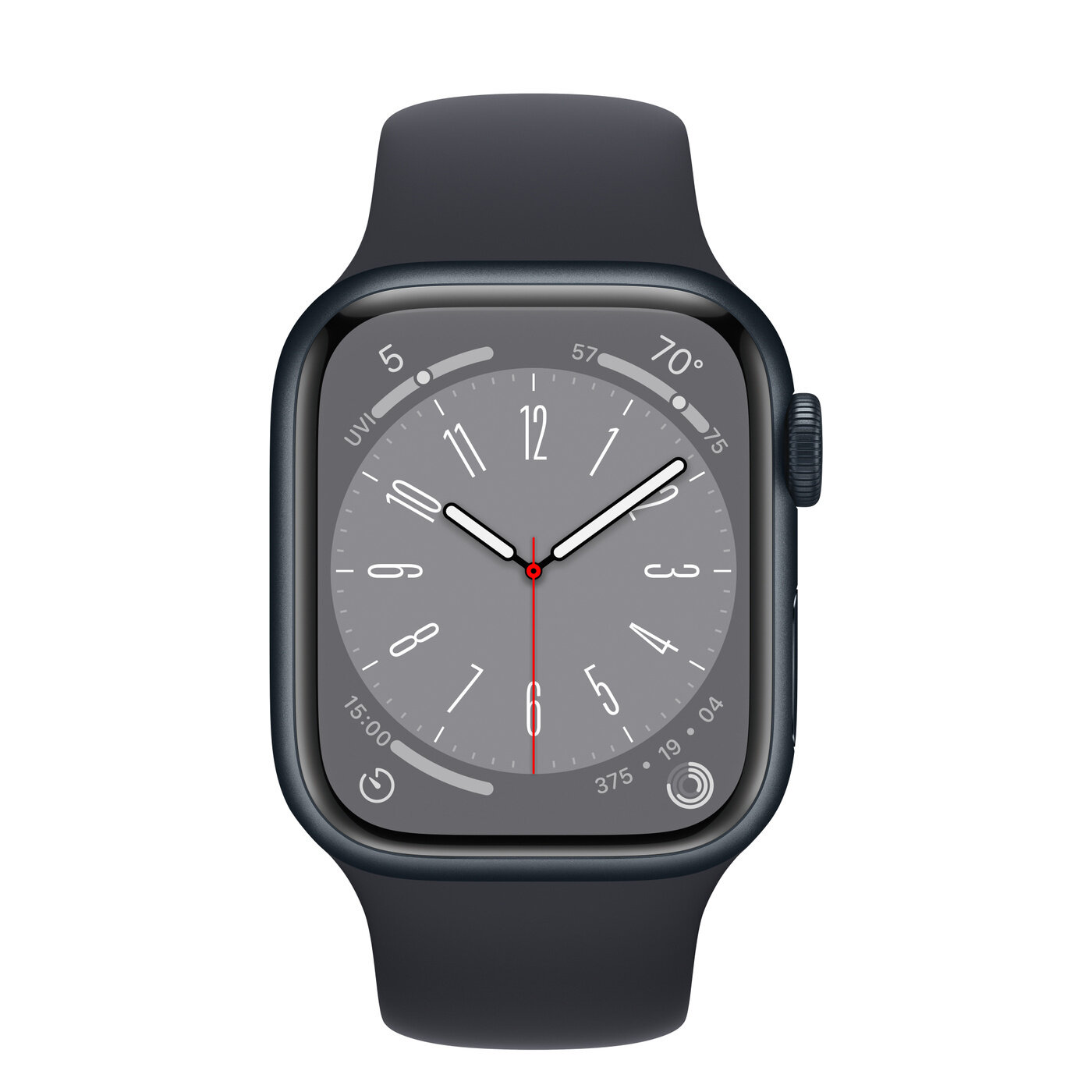 Умные часы Apple Watch Series 8 45mm Aluminium Case (MNP23) Starlight - фото №1