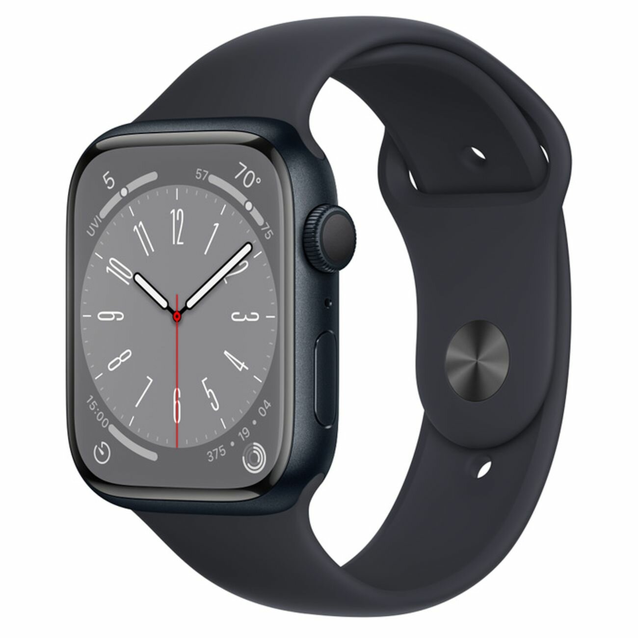 Смарт-часы Apple Watch Series 8 45mm Midnight Aluminium Sport S/M