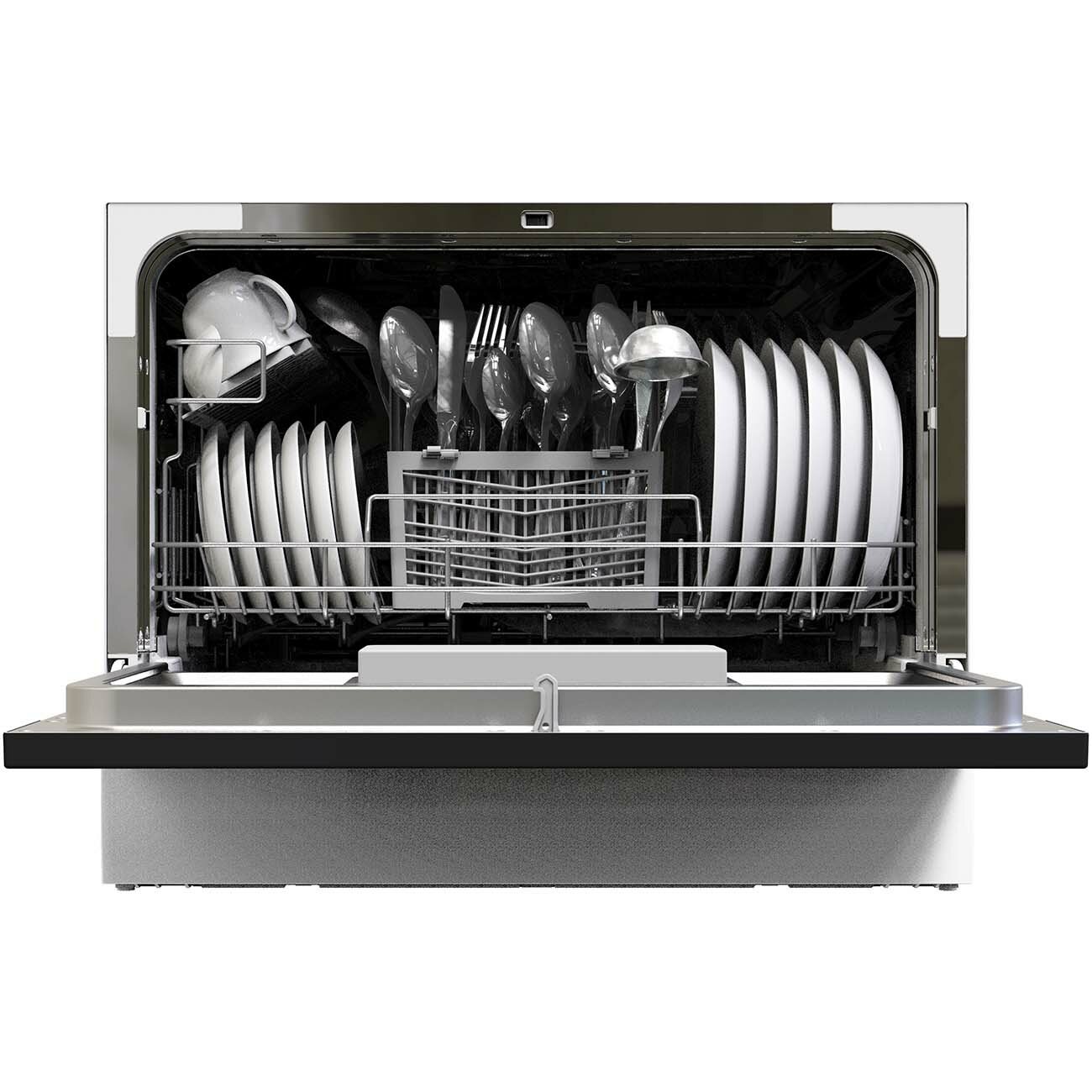 Посудомоечная машина компактная Toshiba DW-06T1(W)-RU - фотография № 3