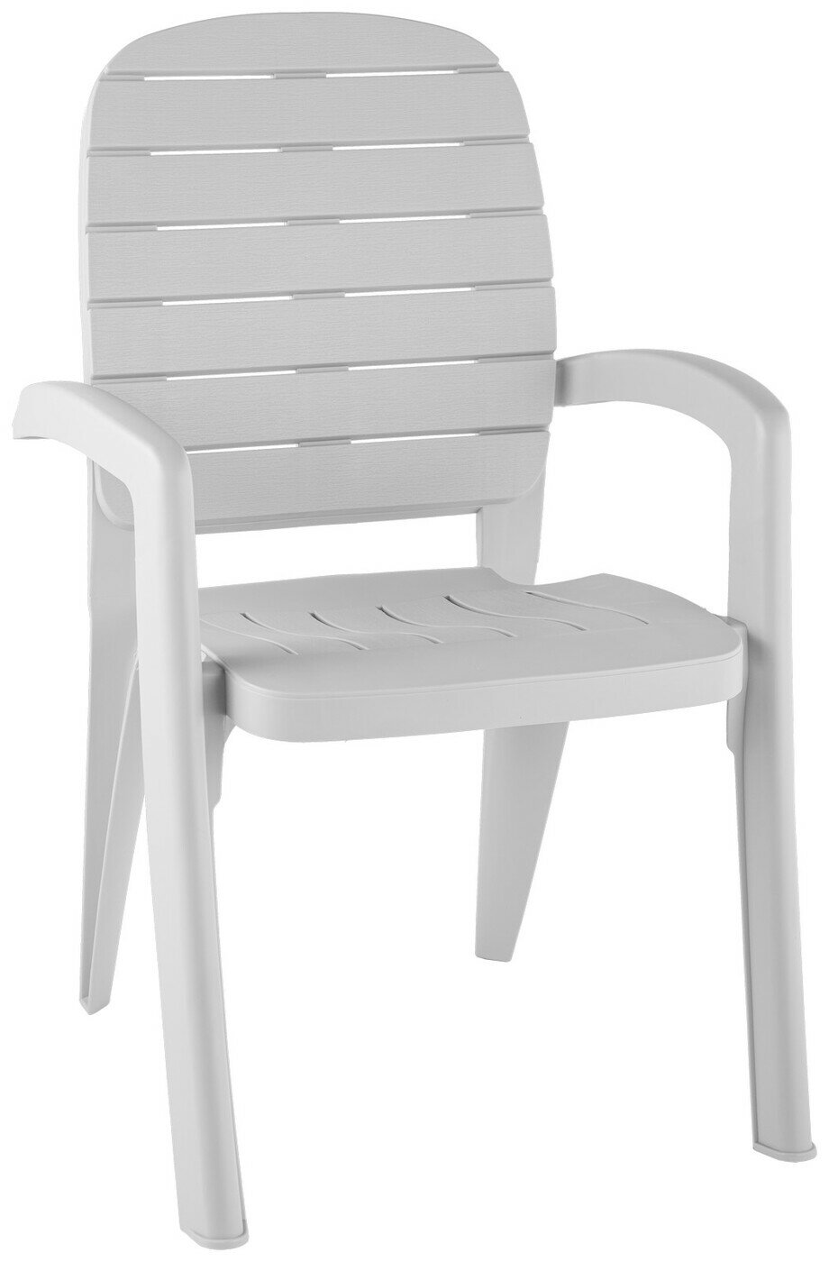 Кресло садовое, стул садовый, "Прованс" белый - фотография № 4