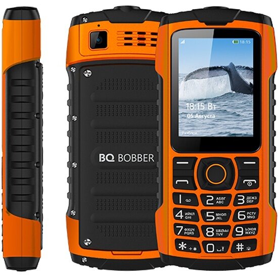 Мобильный телефон BQ 2439 Bobber Оранжевый