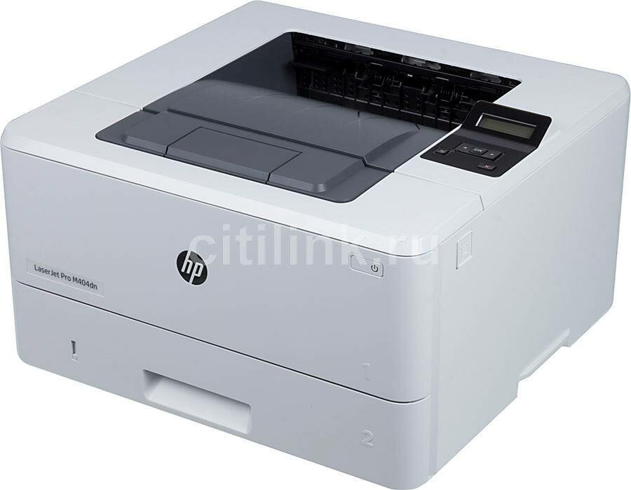 Принтер HP LaserJet Pro M404dn белый (w1a53a)