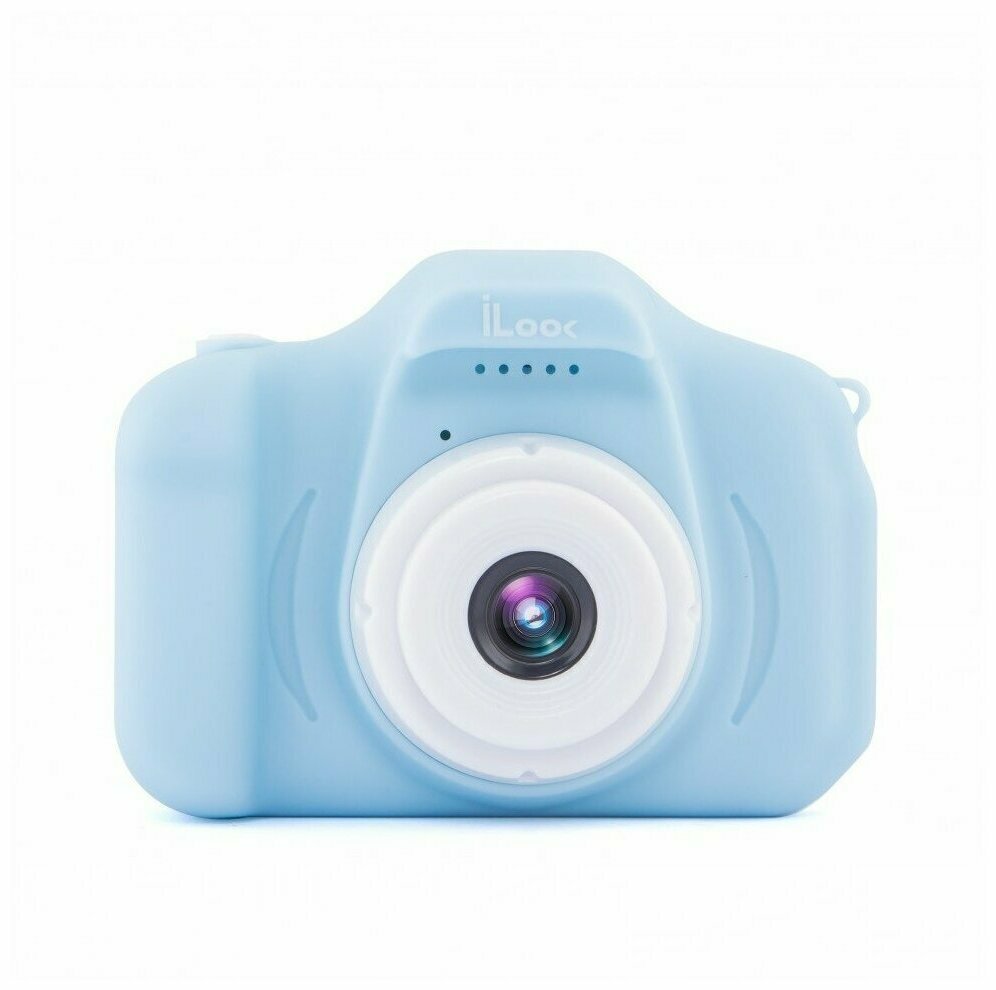 Фотоаппарат Rekam iLook K330i голубой 20Mpix 2" 720p Sdxc CMOS/Li-Ion 1108000001 .