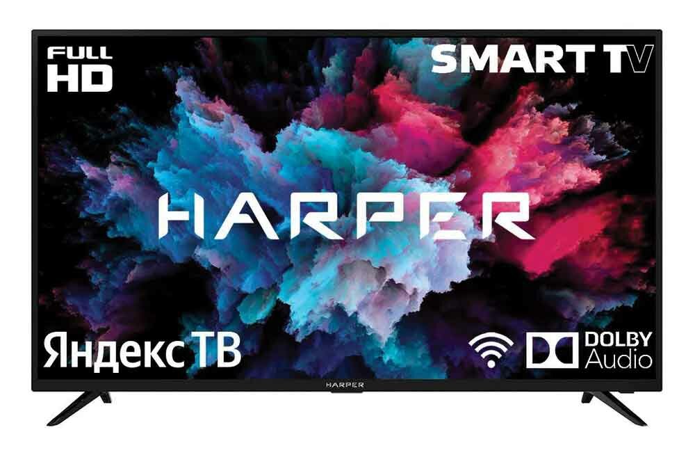 Телевизор Harper 40" 40F750TS черный