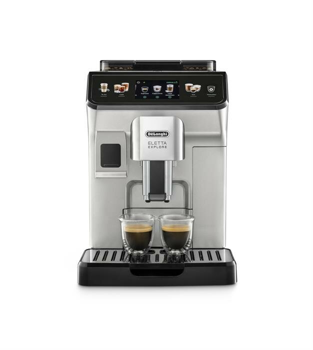 Кофемашина De'Longhi Eletta Explore ECAM 450.55 S, серебристый/черный