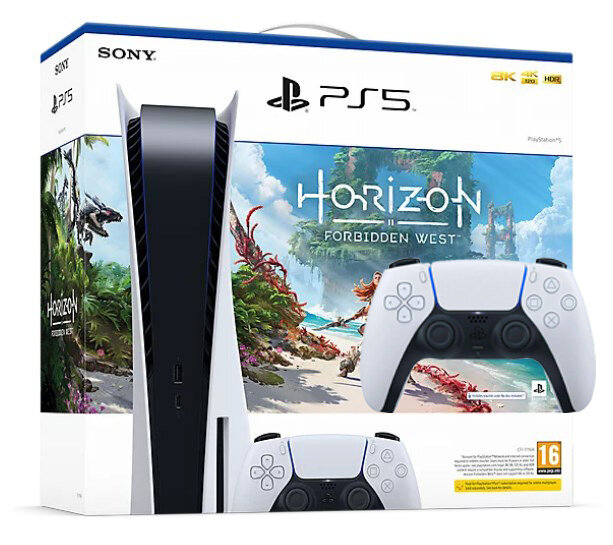 Игровая приставка Sony PlayStation 5 Horizon Forbidden West Bundle + 2 геймпада