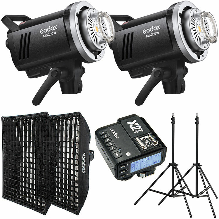 Студийный комплект Godox MS200V KIT2 DUO