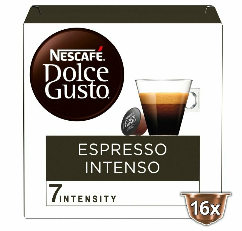 Капсулы для кофемашин Nescafe Dolce Gusto Espresso Intenso 6х16 / Нескафе Дольче Густо Эспрессо 96 шт - фотография № 4