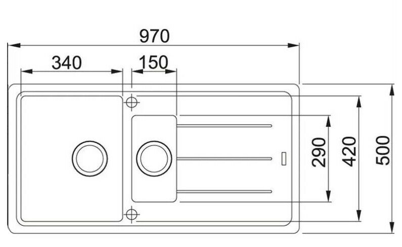 Кухонная мойка Franke Bfg 651 белый (114.0259.964)