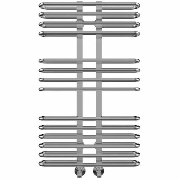 Полотенцесушитель водяной Terminus Сахара+ П12 100х765 мм (4+4+4) хром из нержавеющей стали