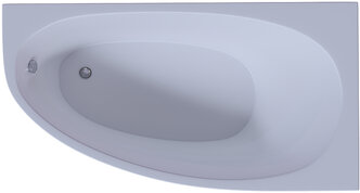 Акриловая ванна Aquatek Eco-friendly Дива 160х90 R DIV160-0000002 без панелей, каркаса и слив-перелива