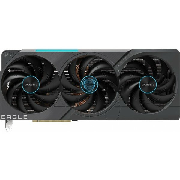 GIGABYTE Видеокарта Gigabyte PCI-E 4.0 GV-N4080EAGLE OC-16GD NVIDIA GeForce RTX 4080 16384Mb 256 GDDR6X 2520/22400 HDMIx1 DPx3 HDCP Ret GV-N4080EAGLE OC-16GD