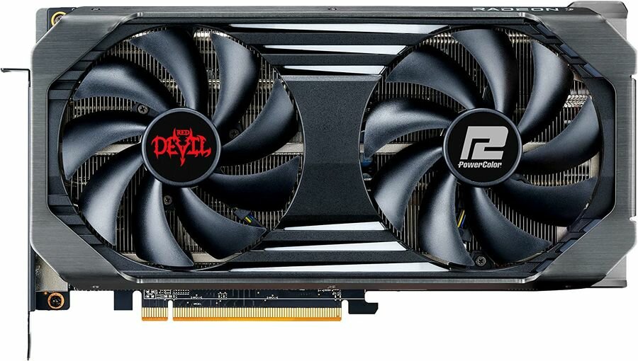 Видеокарта PowerColor AMD Radeon RX 6650XT, AXRX 6650XT 8GBD6-3DHE/OC, 8ГБ, GDDR6, OC, Ret