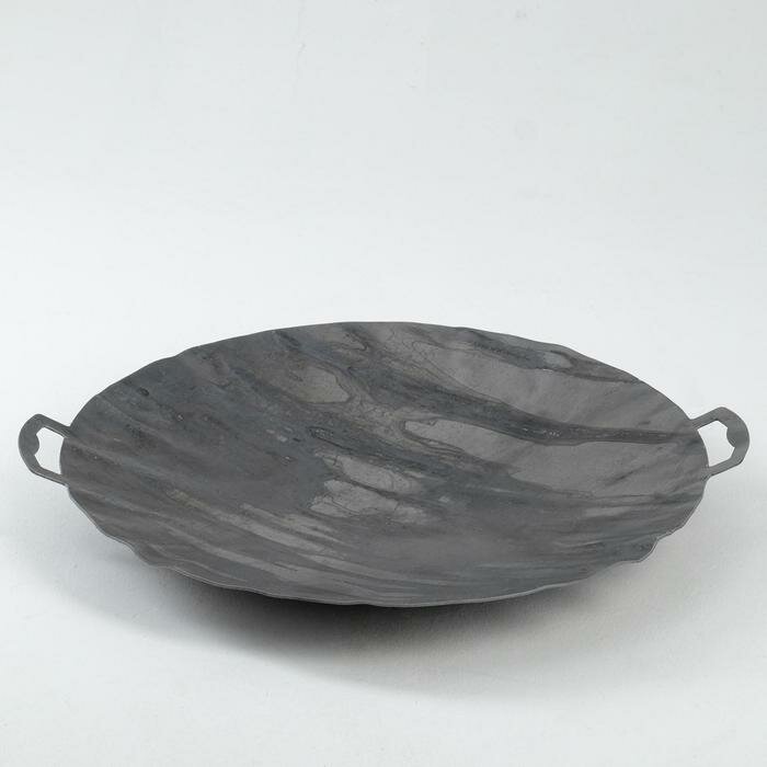 фото Сковорода садж плоский диаметр 45 см, толщина стали 2 мм