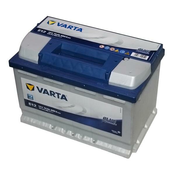 АКБ VARTA BLUE dynamic 12V E43 72Ah 680A (D278 x d175 x h175) — купить по  низкой цене на Яндекс Маркете