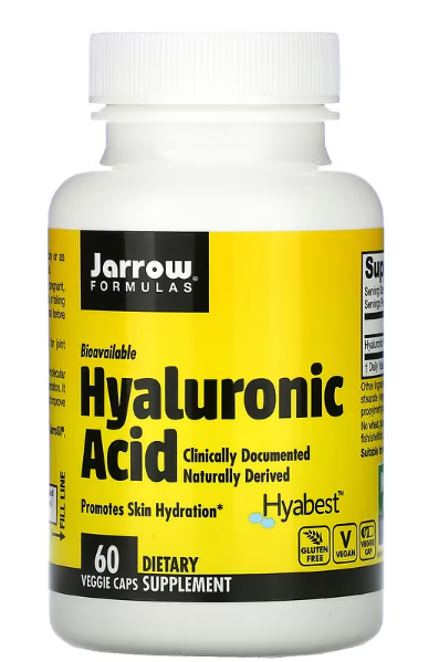 Jarrow Formulas Hyaluronic Acid (Гиалуроновая кислота) 60 растительных капсул (Jarrow Formulas)