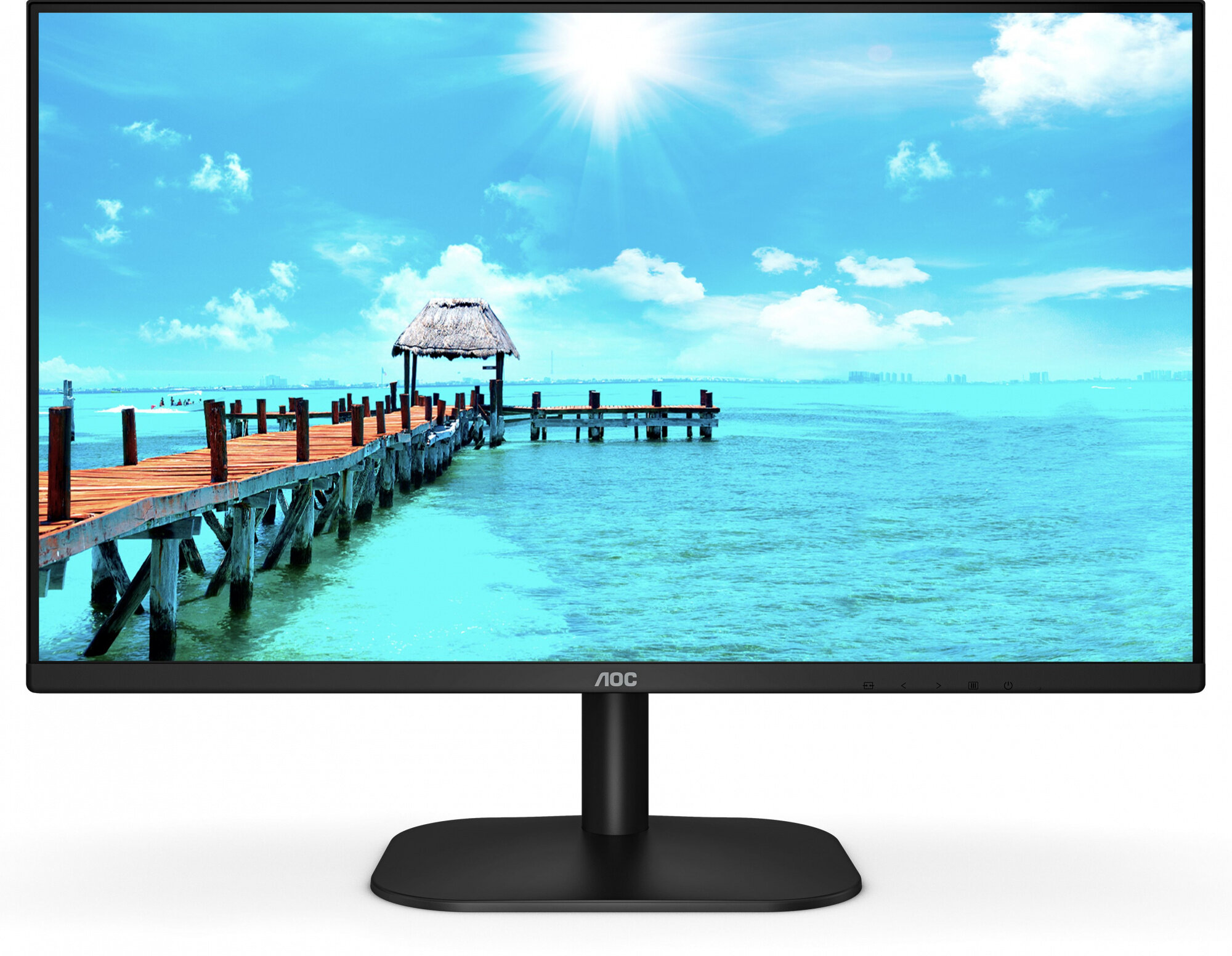 AOC Монитор AOC 27" Value Line 27B2AM/01 черный VA LED 16:9 HDMI M/M матовая 250cd 178гр/178гр 1920x1080 D-Sub FHD 3.6кг