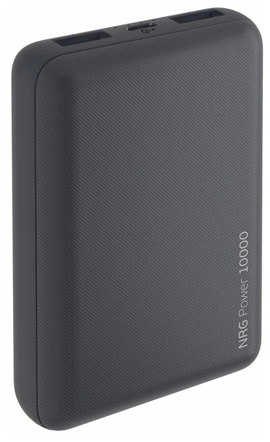 Портативный аккумулятор Deppa NRG Power Compact 10000 mAh, серый (RU)