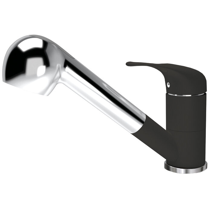 Смеситель Flortek для кухни Сигма FK Антрацит (314.14L.1223.302)