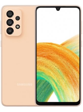 Мобильный телефон Samsung Galaxy A33 5G 6/128 ГБ, персиковый