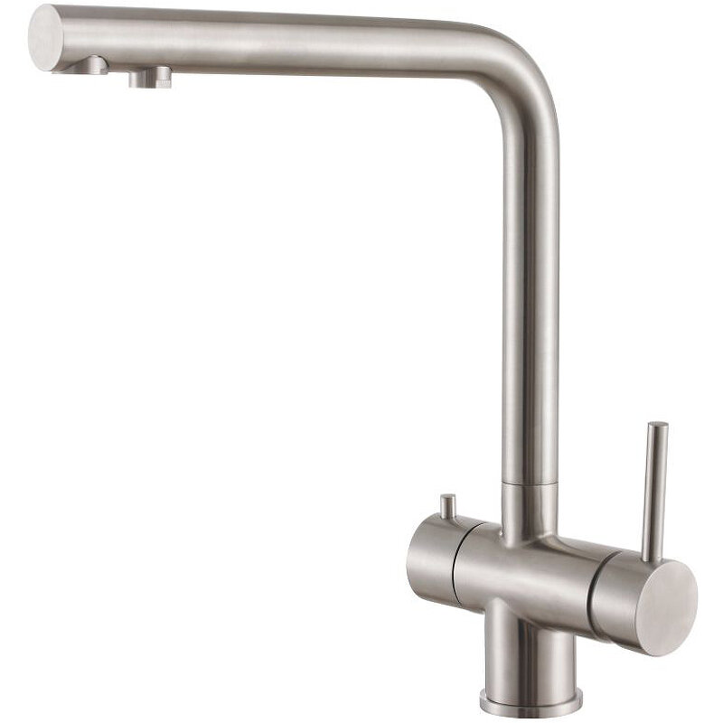 Haiba Смеситель Haiba HB70304-1 для кухни сталь
