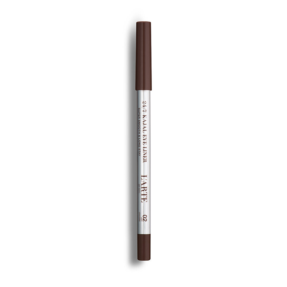 L'arte del bello Устойчивый карандаш-кайял для глаз 24/7 Kajal eyeliner (02 dark chocolate)