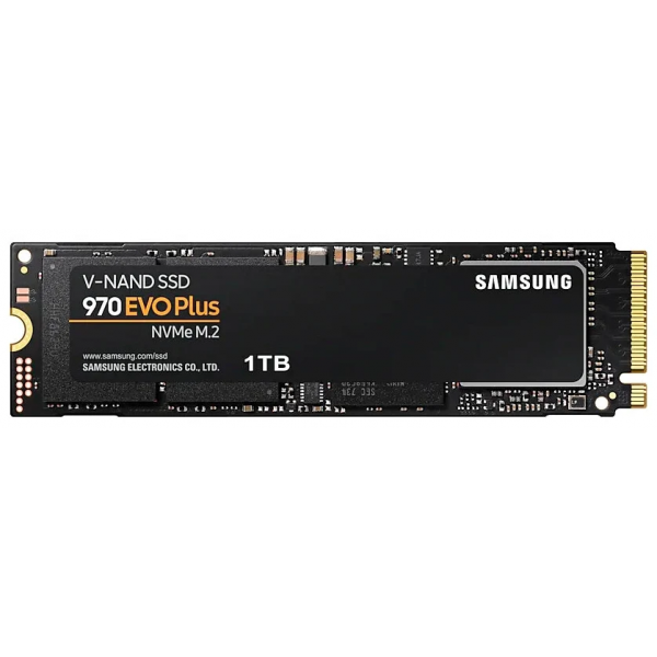  Samsung 970 EVO PLUS 1TB MZ-V7S1T0BW (M.2, PCI-E 3.0 x4, 3D TLC)