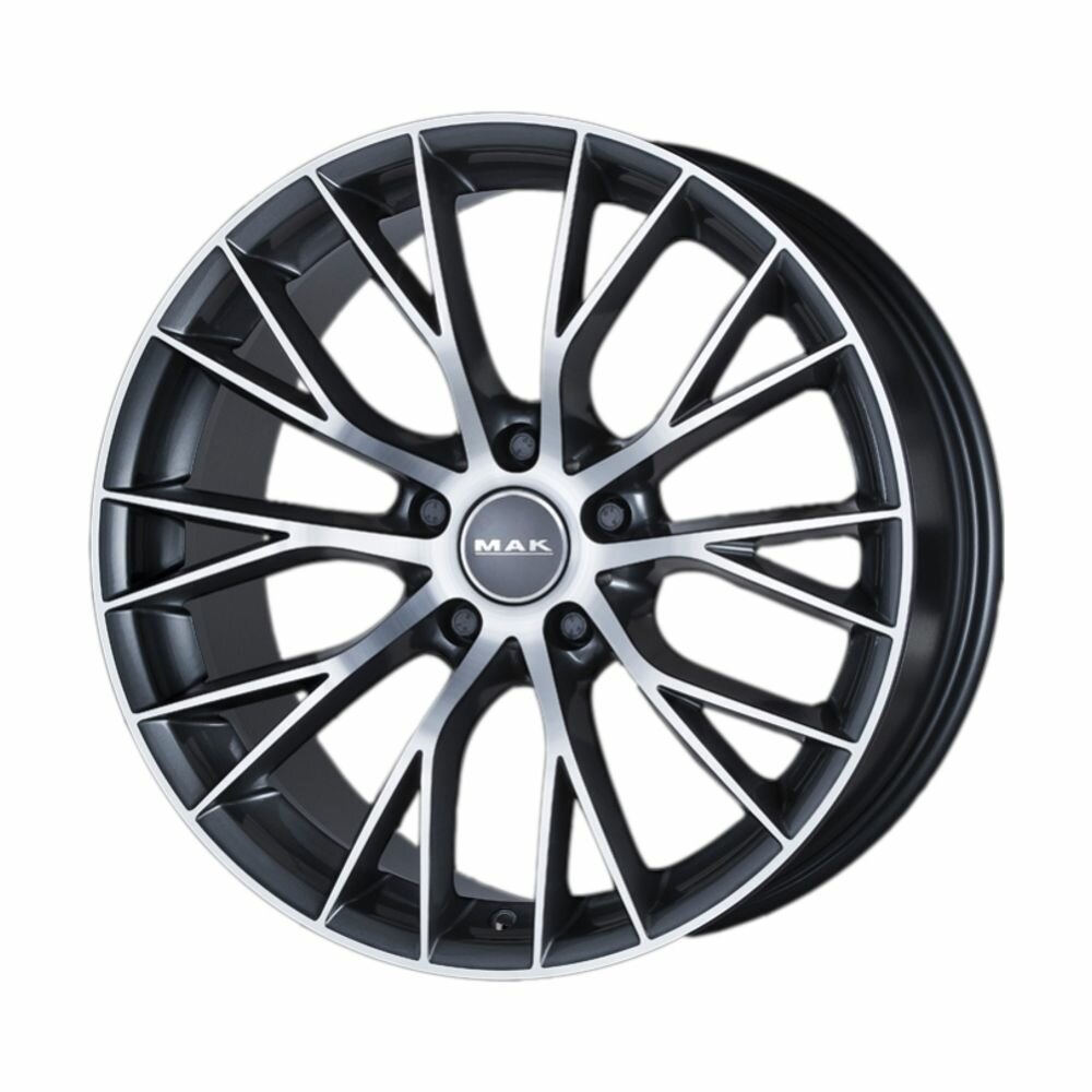 MAK Munchen 8,5x19/5x112 ET28 DIA 76 Gun Met-Mirror Face