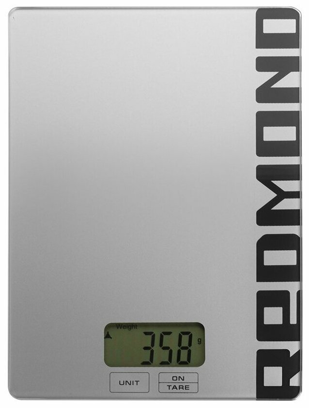 Весы кухонные REDMOND RS-763 серебро - фотография № 1