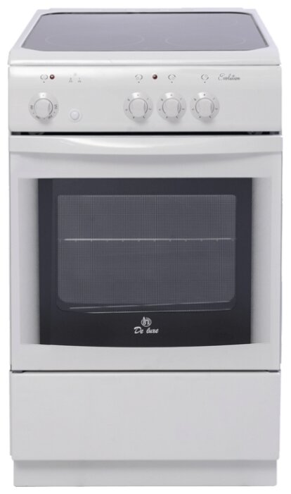 электрическая кухонная плита De Luxe 506003.04 эс (стеклокер.)