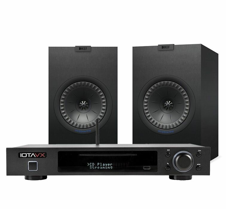 C   IOTAVX SA3 + KEF Q350 Satin Black