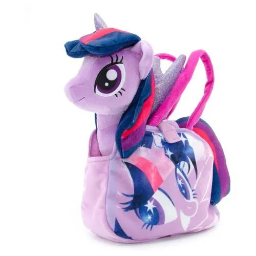 Мягкая игрушка пони в сумочке Искорка/ Twilight sparkle My Little Pony 25 см,