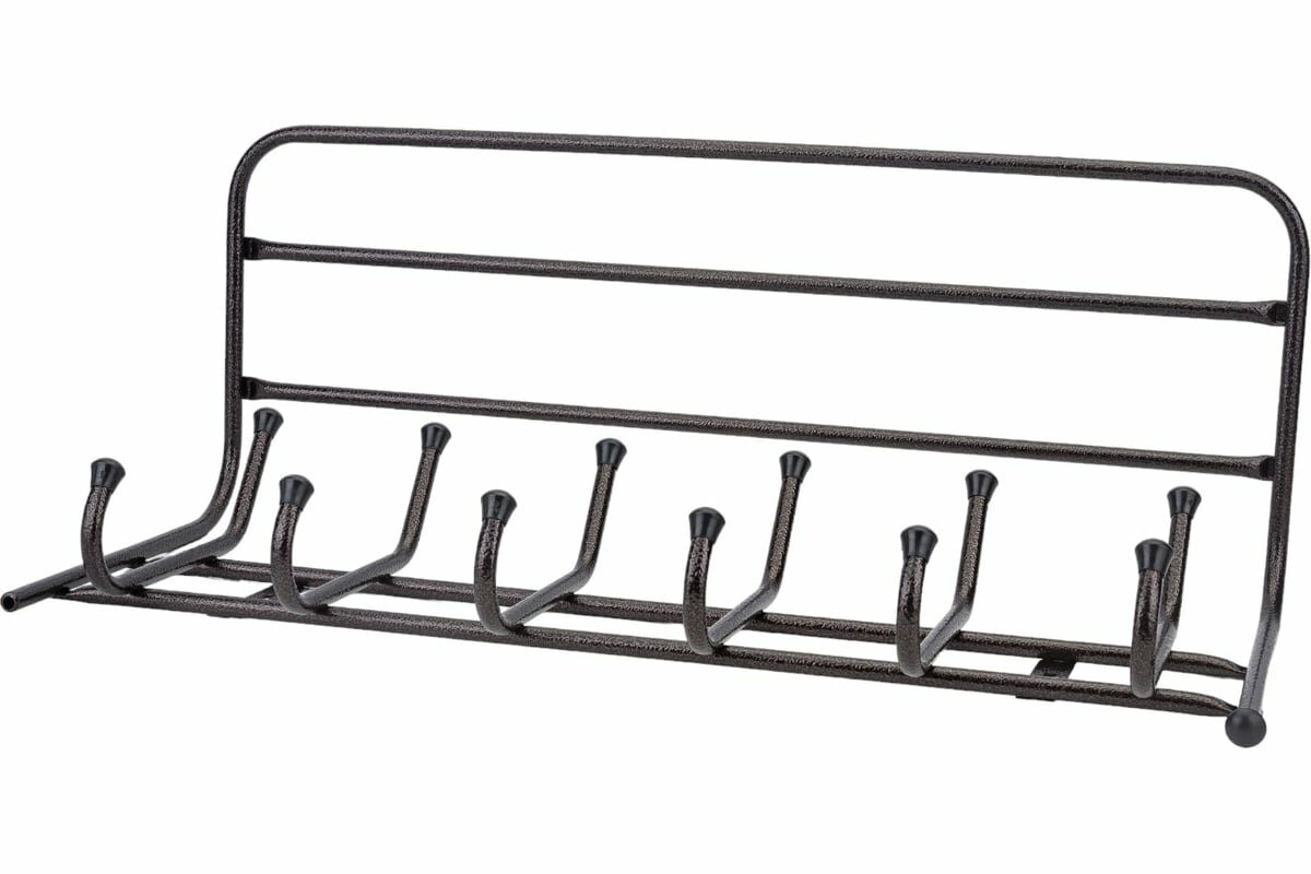 фото Настенная вешалка с полкой Nika 6 крючков, медный антик ВП6/А