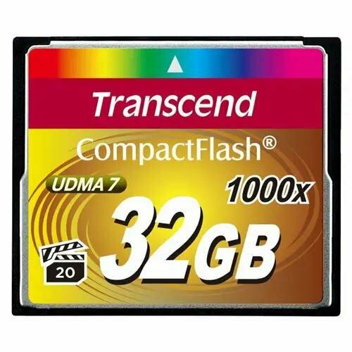 Карта памяти Transcend CompactFlash 1000x 32GB