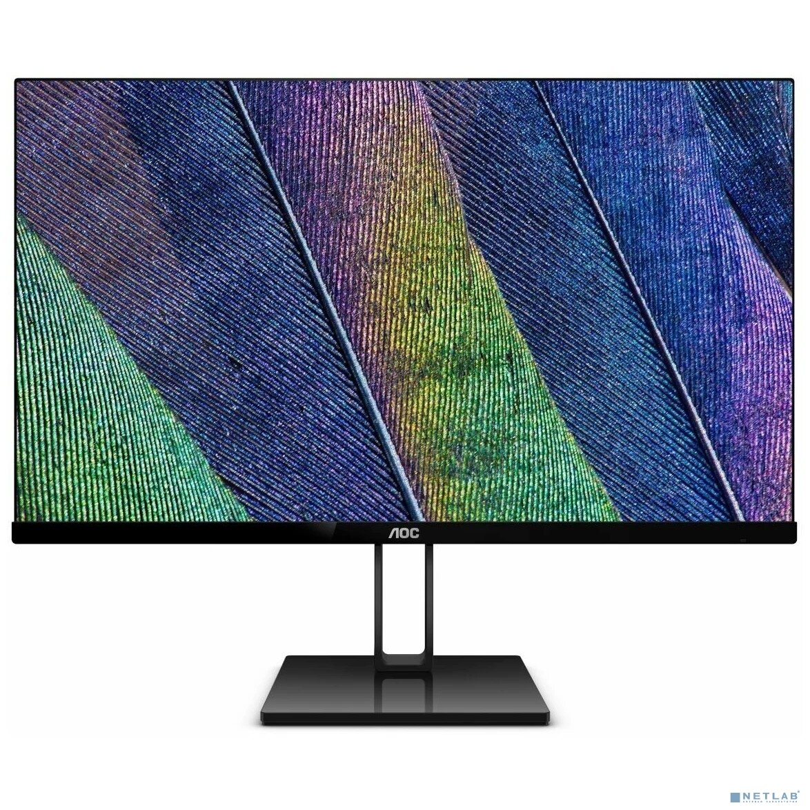 AOC  LCD AOC 23.8" 24V2Q  IPS 1920x1080 5ms 178/178 250cd 20M:1 HDMI(1.4) DisplayPort(1.2) 