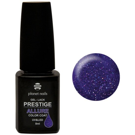 Гель-лак PLANET NAILS PRESTIGE Allure № 638 с шиммером, 8 мл