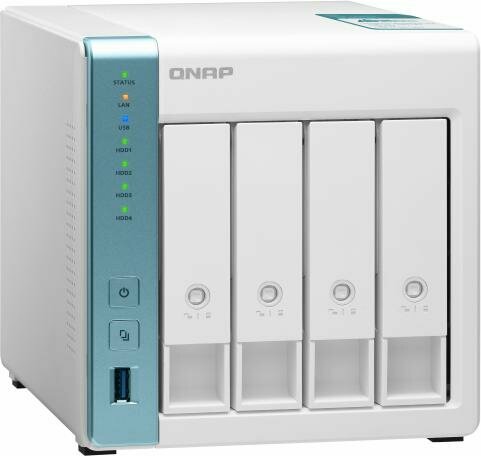 Сетевое хранилище NAS QNAP D4 (REV. B)