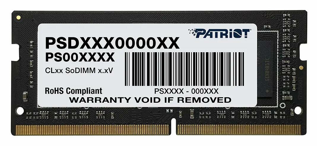 Оперативная память Patriot DDR4 16GB 3200Mhz Signature Line