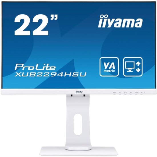 Монитор IIYAMA ProLite XUB2294HSU-W1 21.5" white